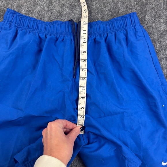 NIKE Men’s Lined Blue Athletic Swim Shorts size: Large - Picture 5 of 8